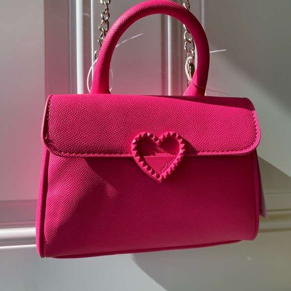 Betsey Johnson Pink Mini Satchel - Picture 7 of 10